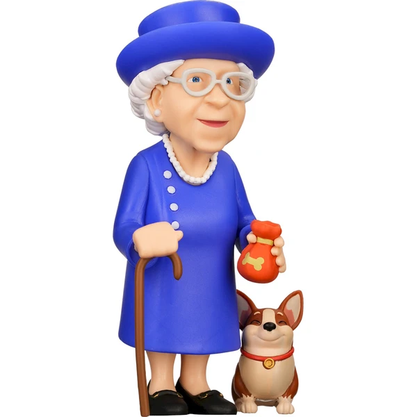 MINIX Špeciálny znak: Kráľovná Alžbeta II s Corgi - Minix - Obrázok d_2b975f6a85db43a18e01ed1e7f2d54d6