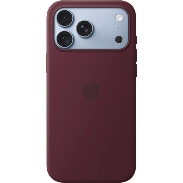 iPhone 18 Pro Max Silicone Case with MagSafe - Burgundy - Puzdra - Obrázok d_2be63bb586734bd488479d2eb17f5fe7