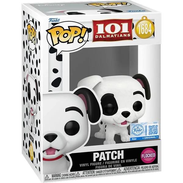 Funko POP! #1684 Disney: 101 Dalmatians (1961) - Patch (Exclusive) (Flocked) - Funko POP! - Obrázok d_2bfcd6018b3d4e058cee070156b9b6dc