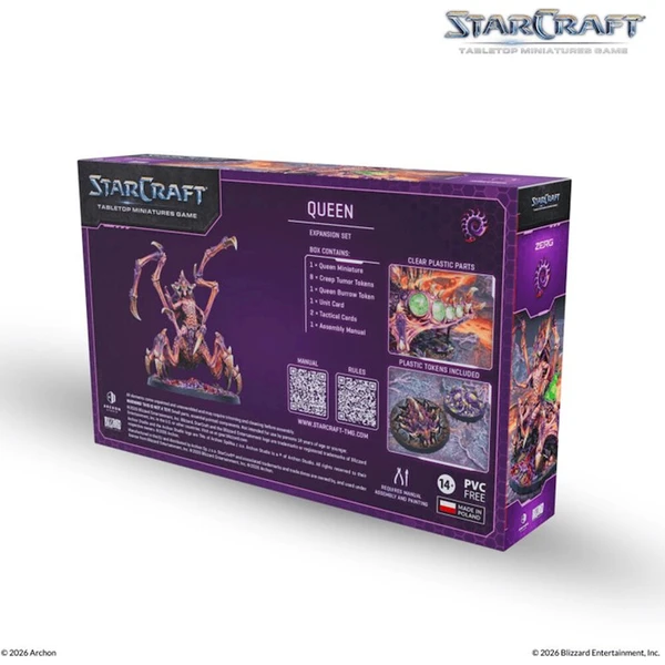StarCraft The Miniatures Game - Queen - Zerg - Expansion Set - EN - Stolové hry - Obrázok d_2c3fdf224510470fa503d5c33e19166d