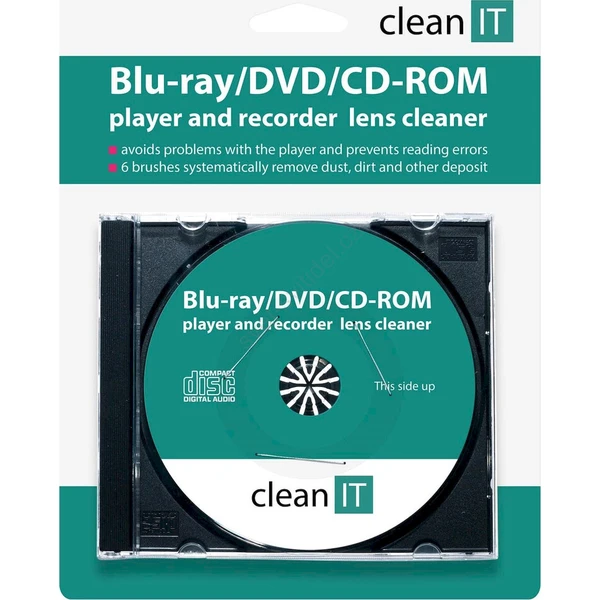 CLEAN IT čistiaci CD pre Blu-ray/DVD/CD-ROM prehrávače (CL-320) - Optické disky - Hlavný obrázok