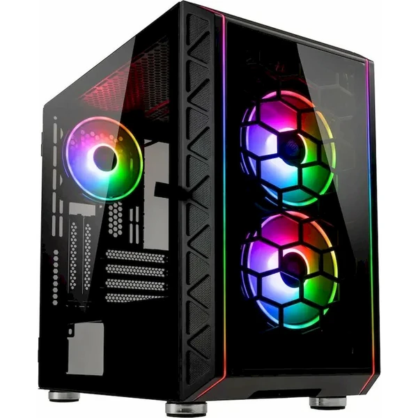 Kolink Citadel Glass SE ARGB Micro-ATX čierna - Počítačové skrine - Hlavný obrázok