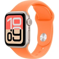 Apple Watch 41/40/38mm mandarínkový športový remienok S/M - Remienky