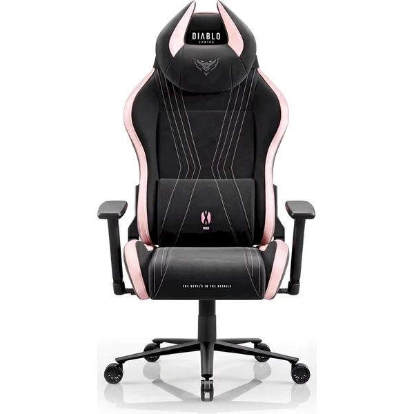 Diablo X-Horn 2.0 Normal Size herná stolička čierno-ružová - Stoličky - Hlavný obrázok