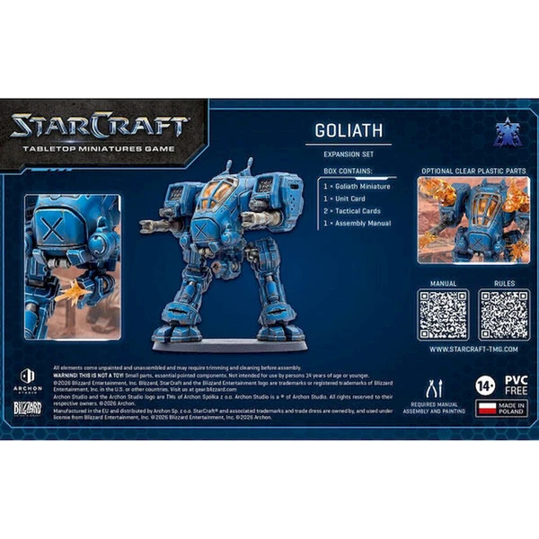 StarCraft The Miniatures Game - Goliath - Terran - Expansion Set - EN - Stolové hry - Obrázok d_2d02b77e7b2e4066aad8f2fc5741f6aa