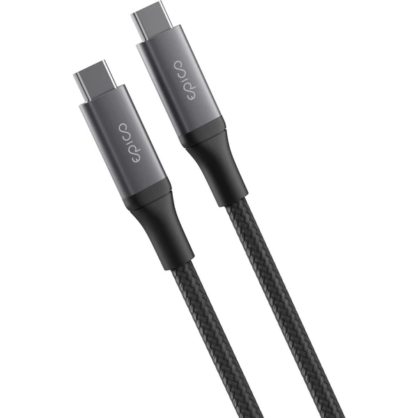 Epico UltraLink USB4 40Gbps 240W 8K/60Hz 1,5 m USB-C kábel čierny - Káble a redukcie - Hlavný obrázok