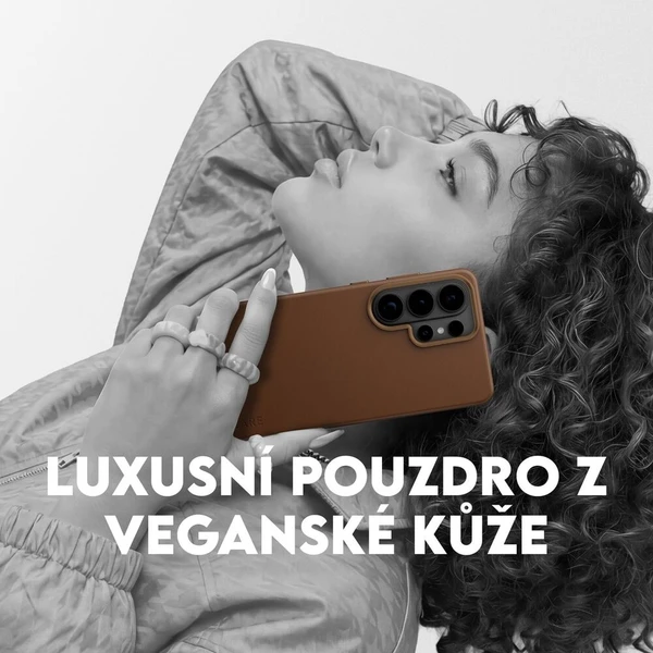 PanzerGlass® CARE SOLO Qi kryt z vegánskej kože Samsung Galaxy S26 hnedý - Puzdra - Obrázok d_2d455acb0f674789b2ddf66ed2d56c57