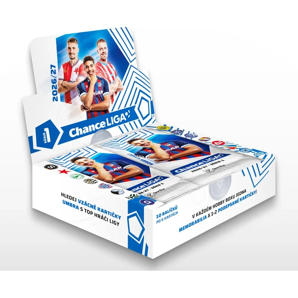 Fotbalové karty SportZoo Chance Liga 2026/27 Hobby box - Futbalové karty - Hlavný obrázok