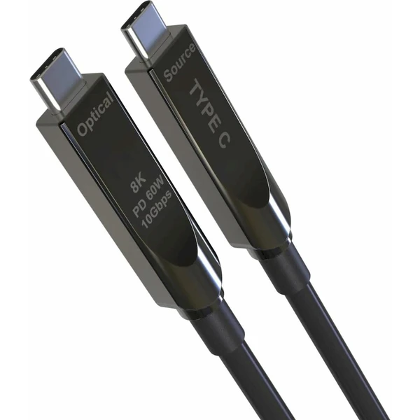 PremiumCord USB-C 10Gbps DP1.4 optický kabel 10m - Káble a redukcie - Hlavný obrázok