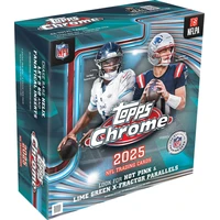 Zberateľské karty Topps 2025 Chrome Football - Mega Box - Zberateľské karty a nálepky