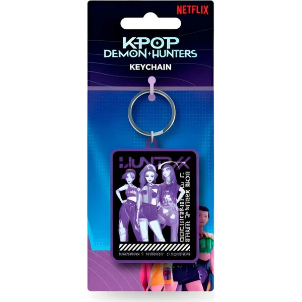 Gumová kľúčenka Pyramid International K-pop Demon Hunters (Group Huntrix) - Kľúčenky - Hlavný obrázok