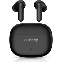 Niceboy Pins 5 bezdrátová sluchátka černá - Slúchadlá