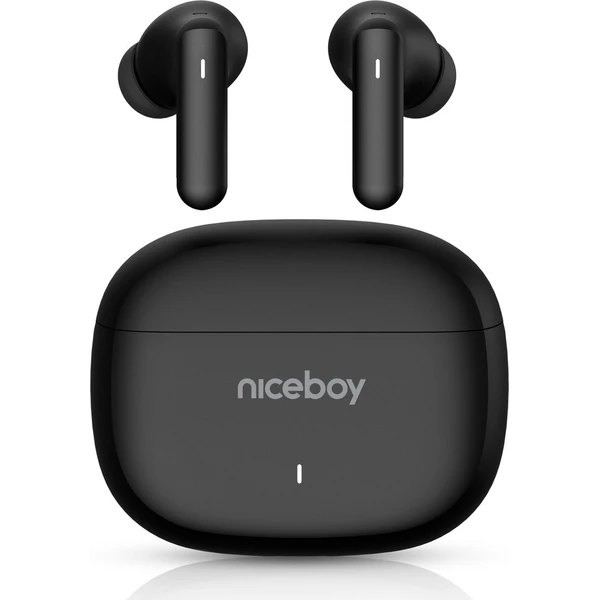 Niceboy Pins 5 bezdrátová sluchátka černá - Slúchadlá - Hlavný obrázok