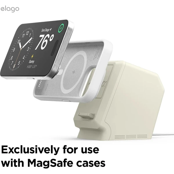 ELAGO M4 Macintosh MagSafe nabíjecí stojánek pro iPhone - Puzdra - Obrázok d_2e4a94d9ad914886a08e68250d47d9d8