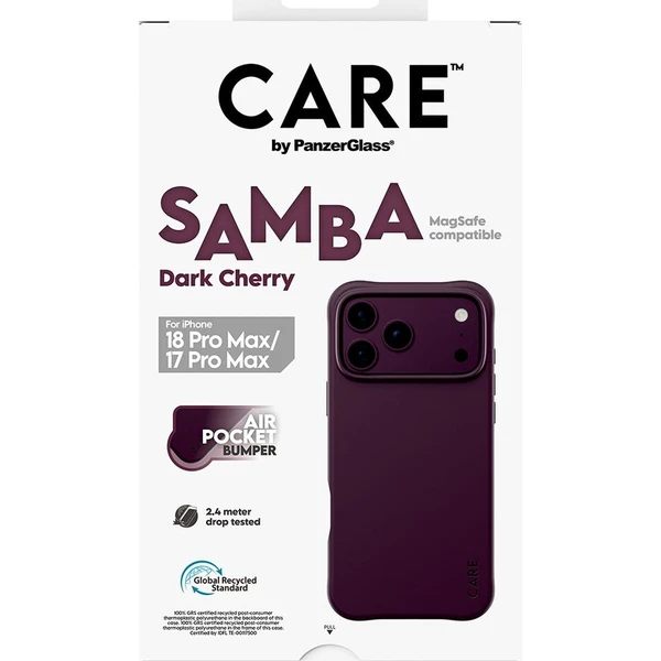 PanzerGlass CARE Samba MagSafe kryt Apple iPhone 18 Pro Max/17 Pro Max Dark Cherry fialový - Puzdra - Obrázok d_2e8f1c2ae13843cbae9f18d9ef298f7c