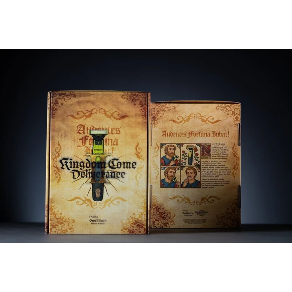 Philips OneBlade 360 Kingdom Come: Deliverancia II limitovaná edícia - Holiace strojčeky a zastrihávače - Obrázok d_2edaa8d9e2844508a21f206dc5550cd4