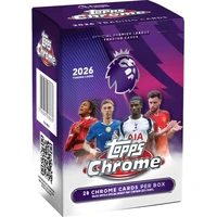 Futbalové karty Topps Chrome Premier League 2026 Blaster Box - Futbalové karty
