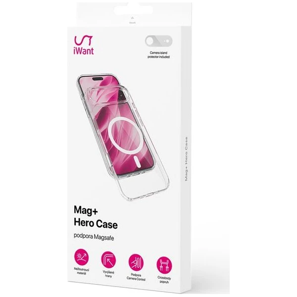 iWant Hero Mag+ kryt pre iPhone Air + ochrana kamery transparentná - Puzdra - Obrázok d_2f23a2f47cf0400190a10703c8bdcd8f