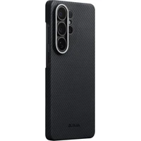 Pitaka Edge Case MagSafe kryt Samsung Galaxy S26 Ultra Black/Grey Twill - Puzdra