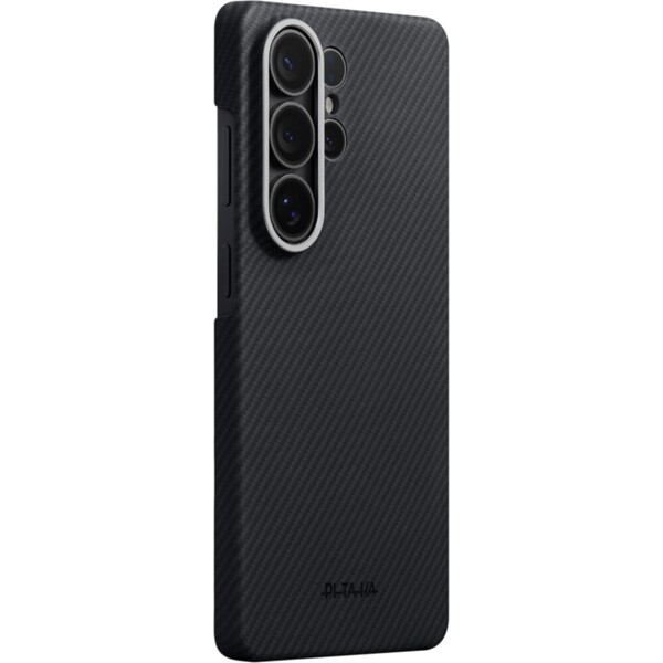 E-shop Pitaka Edge Case MagSafe kryt Samsung Galaxy S26 Ultra Black/Grey Twill