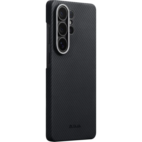 Pitaka Edge Case MagSafe kryt Samsung Galaxy S26 Ultra Black/Grey Twill - Puzdra - Hlavný obrázok