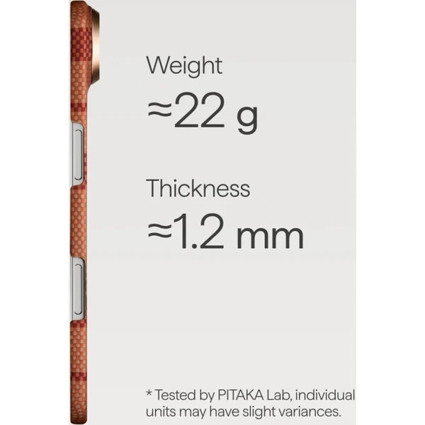 Pitaka Edge Case MagSafe kryt iPhone Air Cloud Dusk - Puzdra - Obrázok d_2f7c91593d02473285a90a83aef358fd