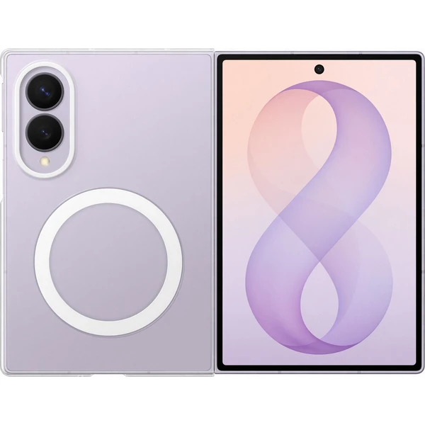 Samsung Clear Magnet kryt Galaxy Z Fold8 čirý - Puzdra - Hlavný obrázok