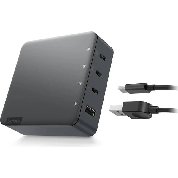 Lenovo Go 130W Multi-Port Nabíjačka (EU) napájací adaptér čierny - Dokovacie stanice - Obrázok d_3023c748f1074abd867d2c28f82e107b