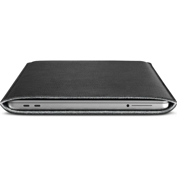 Woolnut Leather Sleeve kožené pouzdro MacBook Neo černé - Puzdra - Obrázok d_303328507ad44b85b46aa8f311c23a99