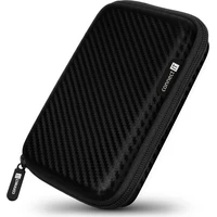 CONNECT IT HardShellProtect pevné škrupinové ochranné puzdro na 2,5" HDD karbón - Puzdra
