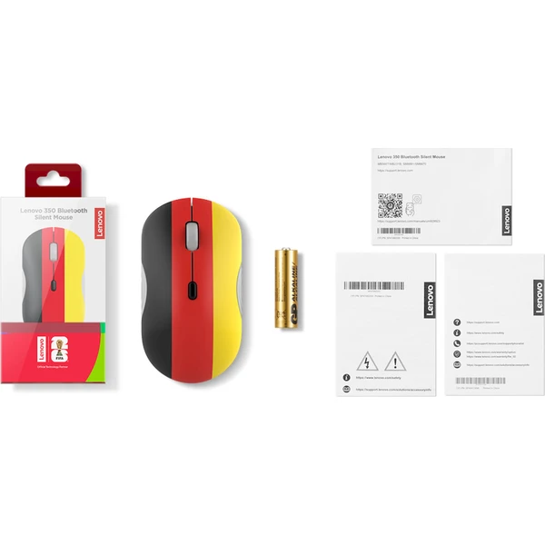 Lenovo 350 Bluetooth Silent bezdrôtová myš Fan Edition - Germany - Myši - Obrázok d_3172fb9a6a6b4d46aaf14c7fb1b5c561
