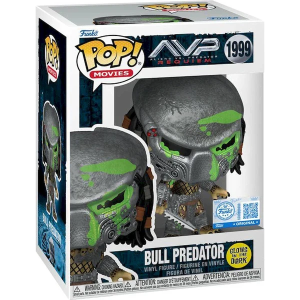 Funko POP! #1999 Filmy: Vetřelec vs Predátor: Requiem - Býčí Predátor (GITD) - Funko POP! - Obrázok d_3188e0083fe34e48b3cb1024fb13d81e