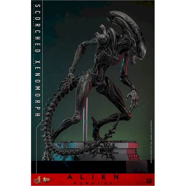 Soška Hot Toys Alien: Romulus Movie Masterpiece Action Figure 1/6 Scorched Xenomorph 44 cm - Sochy a sošky - Obrázok d_31c1e7309b5b4a55b49bfffcf8592e29