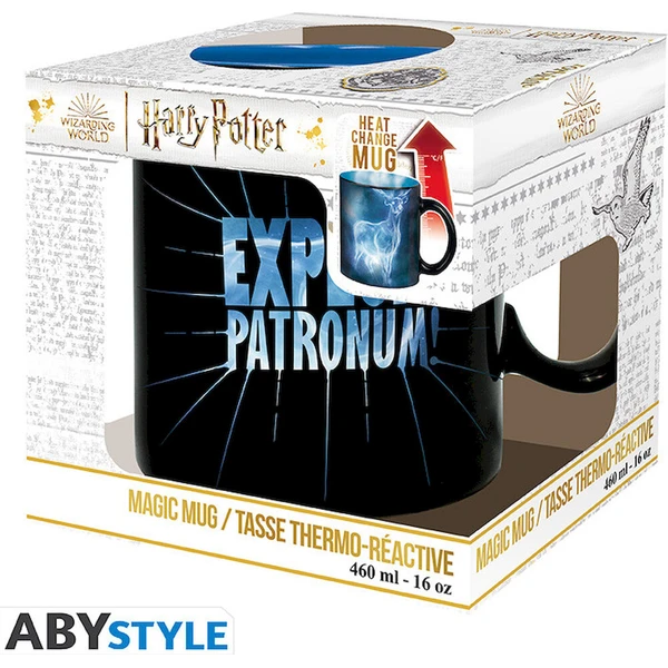 Hrnček Harry Potter - Patronus 460 ml (meniaci sa motív) - Hrnčeky - Obrázok d_31fa662d6806420b959c6c9cef38087f
