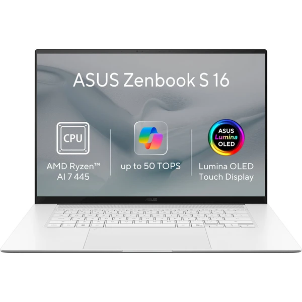 ASUS Zenbook S 16 (UM5606GA-OLED532W) biely - Notebooky - Hlavný obrázok