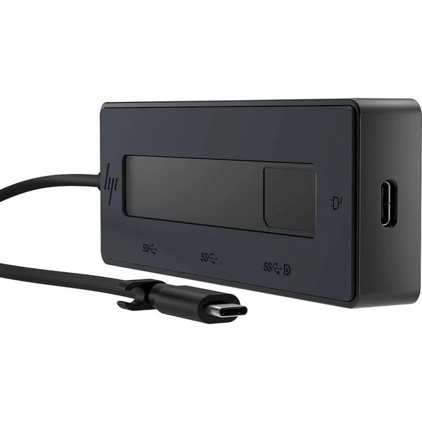 HP 4K Multiport 4v1 USB-C hub čierny - USB huby - Obrázok d_321f30c0f4c54ea799a152744ca907e2