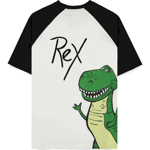 Tričko Toy Story 5 - Rex (raglan) XL - Tričká - Obrázok d_3239dae14f0d4ee5a1f3a5e2658e0801