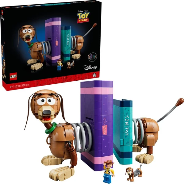 LEGO Disney 43301 Knižné záložky: Slinky z filmu Toy Story - LEGO - Hlavný obrázok