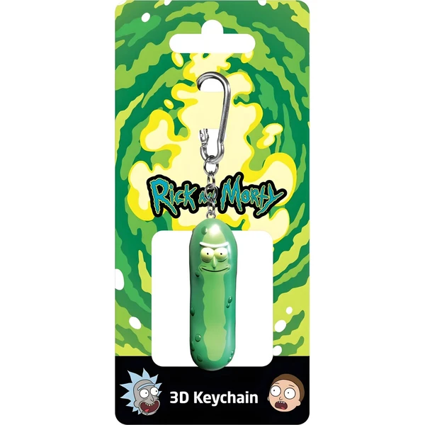 3D kľúčenka Rick & Morty - Pickle Rick - Kľúčenky - Hlavný obrázok