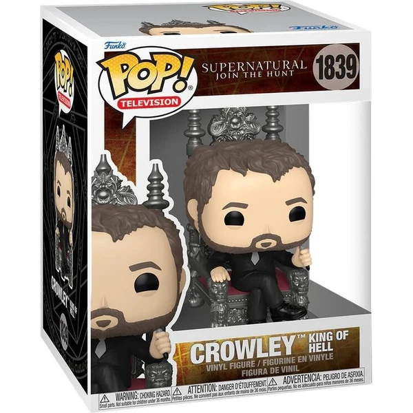 Funko POP! #1839 TV Premium: Supernatural - Crowley (Kráľ pekla) - Funko POP! - Obrázok d_33328abfccb44fcc88d6c8a258a327ec