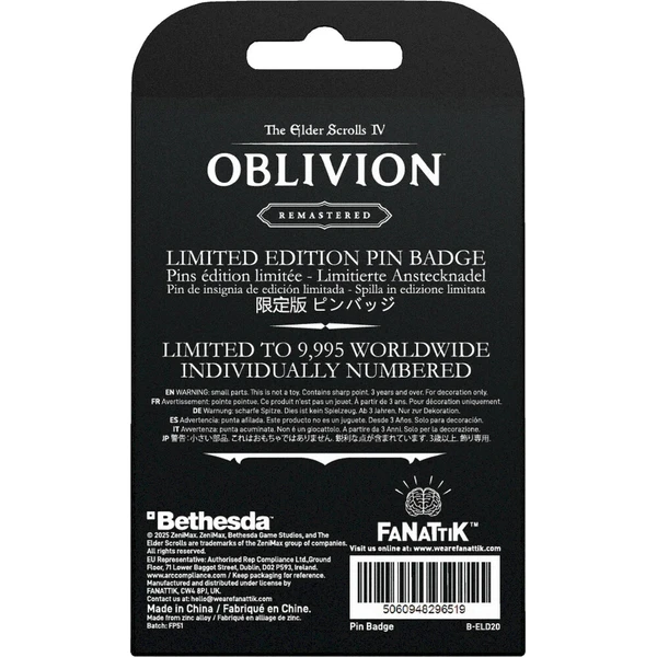 Fanattik odznak The Elder Scrolls IV: Oblivion - Adoring Fan Badge - Odznaky - Obrázok d_33350a89a3844d3f91384d48abfe04c4