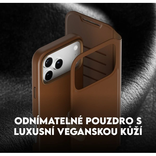 PanzerGlass CARE Tango 2v1 Wallet MagSafe pouzdro Apple iPhone 18 Pro Max/17 Pro Max hnědé - Puzdra - Obrázok d_3373383472a2400fa47d20ba3a4fe433