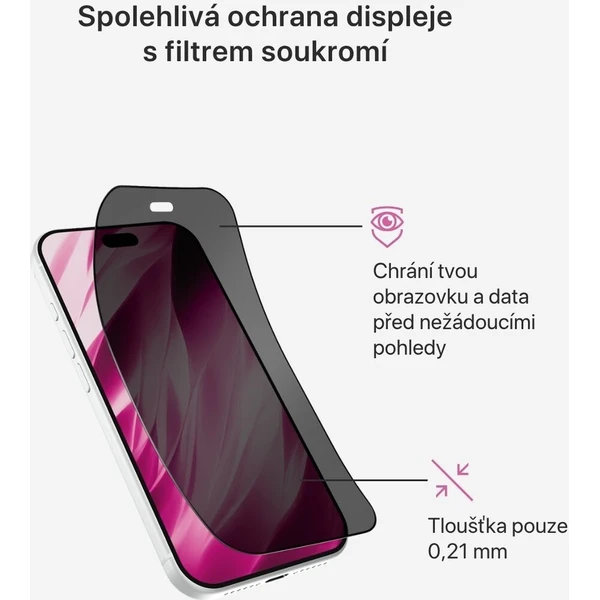 iWant Privacy Flexiglass 3D ochranné sklo pro iPhone 18 Pro Max - Ochranné fólie a sklo - Obrázok d_33a20efc5d3e4c929b45e0fdc0e30070