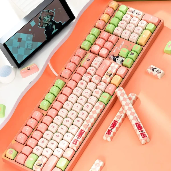 Akko x Spy Family 5108B Plus Akko Piano Pro V3 (US) ružová - Klávesnice - Obrázok d_33a3819fe29341869722e5f433c84798