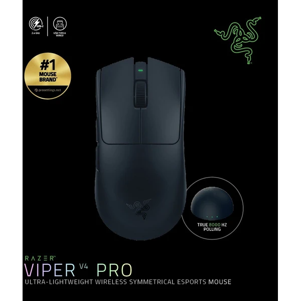 Razer Viper V4 Pro bezdrôtová herná myš čierna - Myši - Obrázok d_33e702736a7c4e24b686af0ab95437da