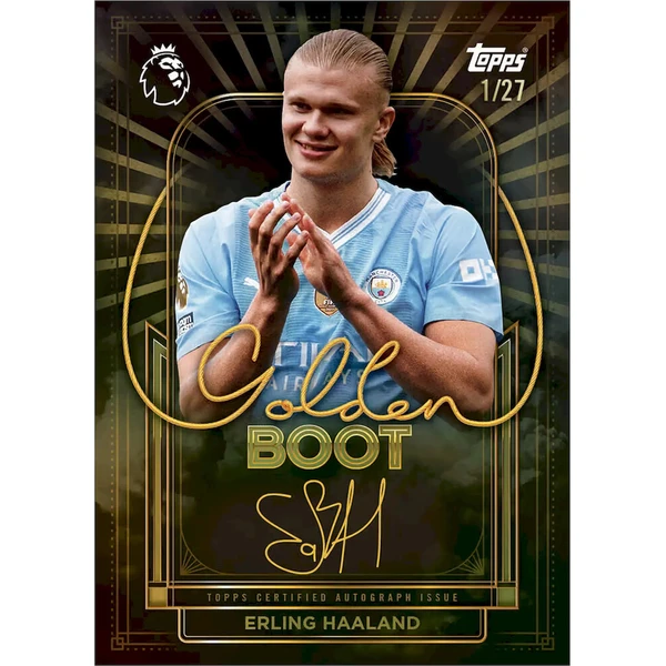 Topps Flagship Premier League 2026/27 Trading Cards - Golden Boot Tin - Futbalové karty - Obrázok d_33ed33e82a9749cd879da28e1140747d