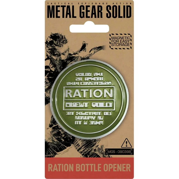 Otvíkač Fanattik Metal Gear Solid - Ration - Dekorácie - Obrázok d_341d3ccf05b247d390c2b062ddf8f449