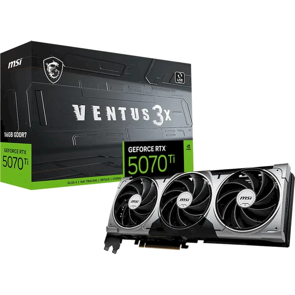 MSI NVIDIA GeForce RTX 5070 Ti 16G VENTUS 3X 16GB GDDR7 - Grafické karty - Obrázok d_347be255c5d742be87621da79b5a3223
