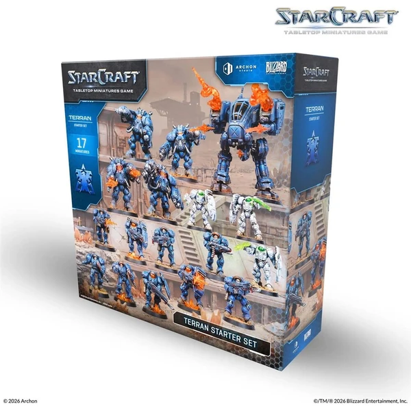 StarCraft The Miniatures Game - Terran Starter Set - EN - Stolové hry - Hlavný obrázok