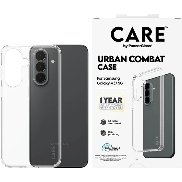 PanzerGlass® CARE Urban kryt Samsung Galaxy A37 priehľadný - Puzdra - Obrázok d_34fd57b513634e65a031da790ce16407